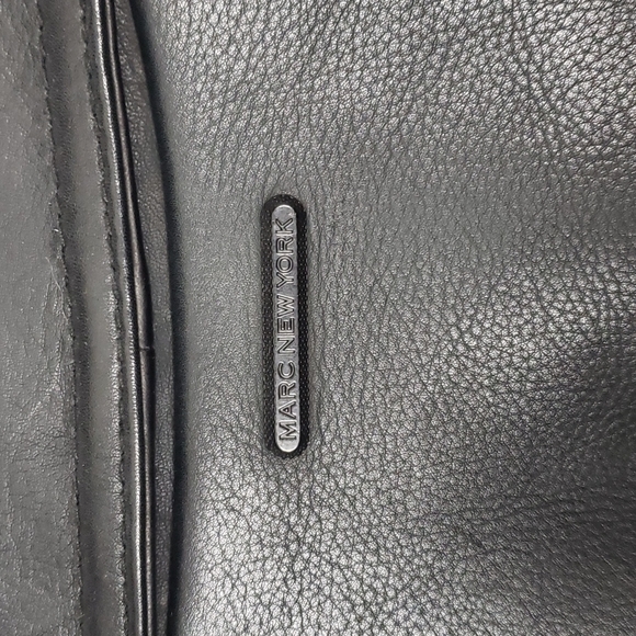 💥NEW💥 Men's Small Black Marc New York Leather Coat - Picture 9 of 9